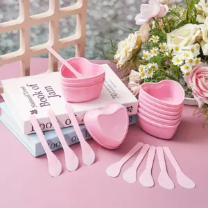 kit tigela máscara facial 6 peças