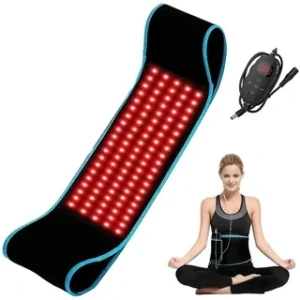 cinto de massagem elétrico led vermelho