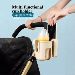 suporte de copo para carrinho de bebê