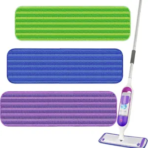 almofadas mop reutilizáveis swiffer powermop