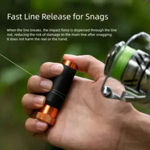 puxador de linha de pesca