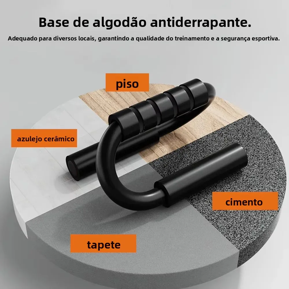 Barras de Flexão em S com Alças de Espuma Antiderrapantes - Imagem 4
