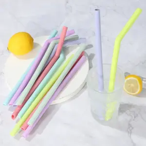 canudos de silicone reutilizáveis