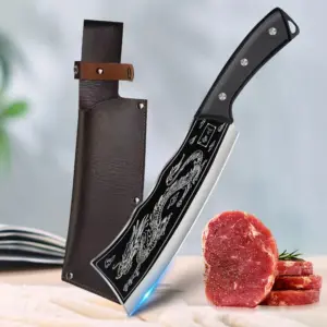 faca de cozinha forjada à mão