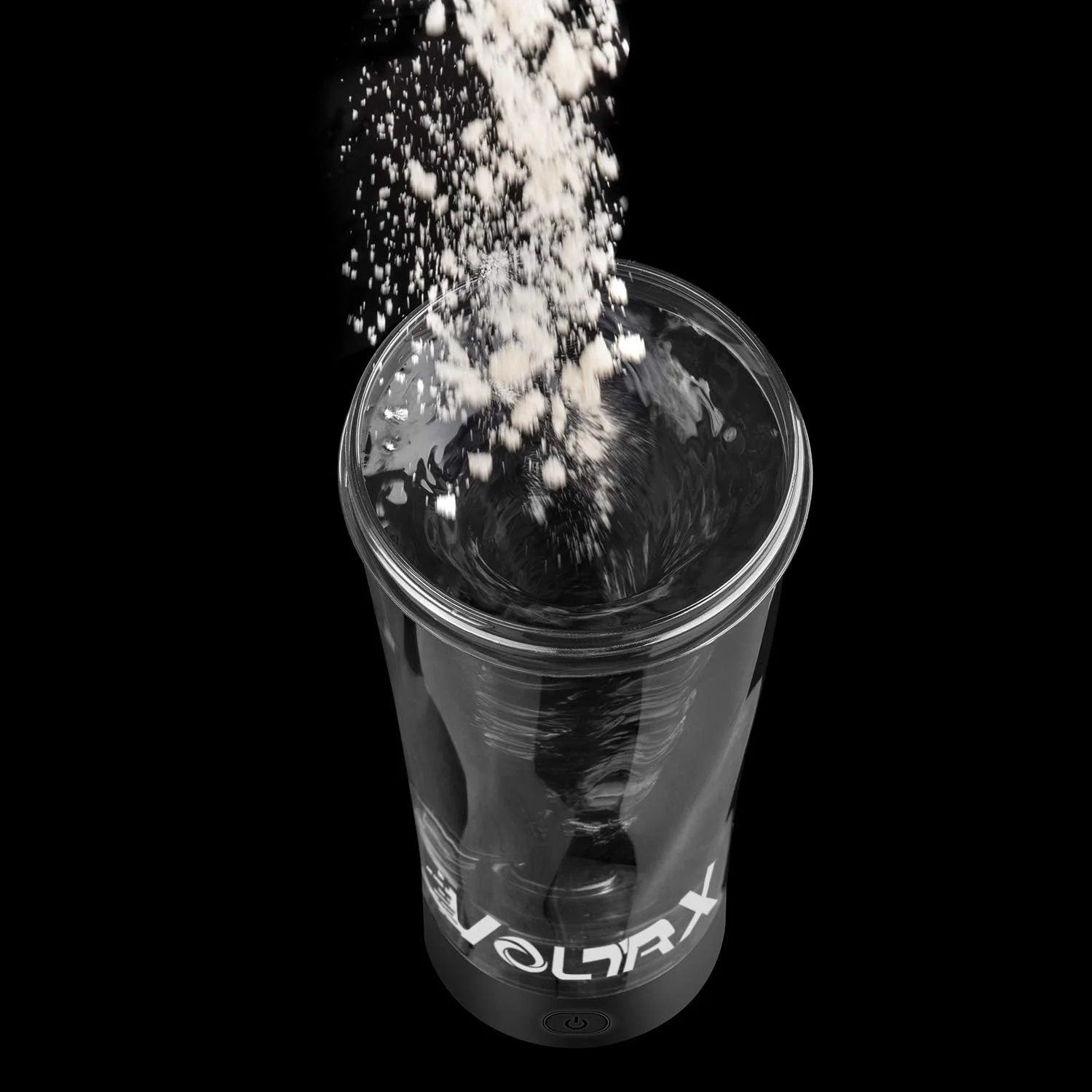 Garrafa Elétrica para Shake de Proteína Recarregável USB Cinza Claro - Imagem 3