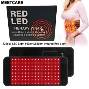 cinto luz infravermelha led 120 leds