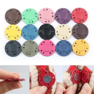 botões magnéticos para roupa