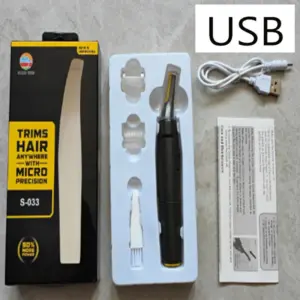 mini barbeador masculino portátil
