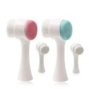 escova de limpeza facial vibratória
