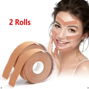 fita de elevação facial miofascial azul
