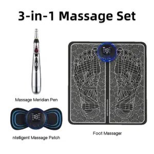 massageador elétrico de pés ems