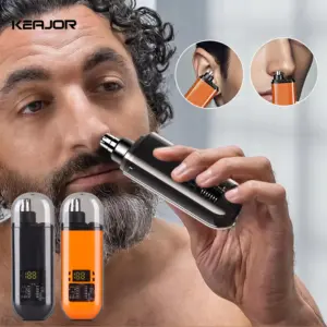 aparador de pelos de nariz elétrico recarregável