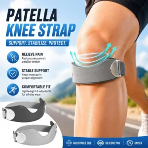 faixa suporte joelho patela