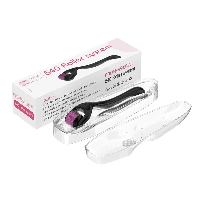Derma Roller 540 Micro Agulhas para Cuidado Pessoal - Imagem 3