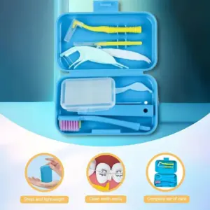 kit de limpeza dental ortodôntico