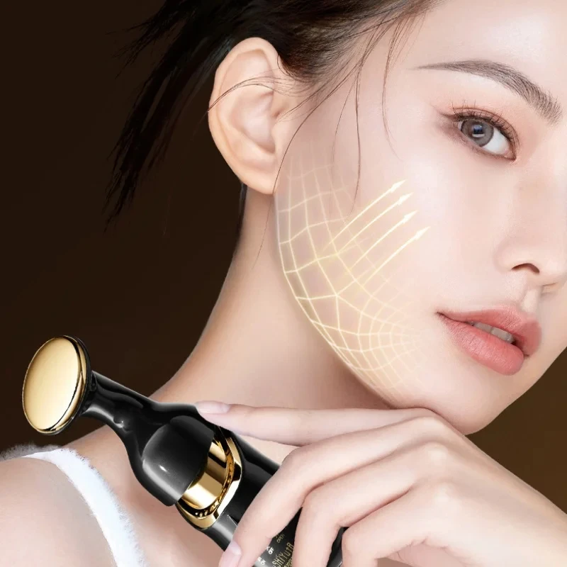 Massageador Facial Microcorrente Cor Azul Escuro - Imagem 5