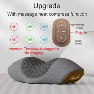almofada massageadora cervical com aquecimento