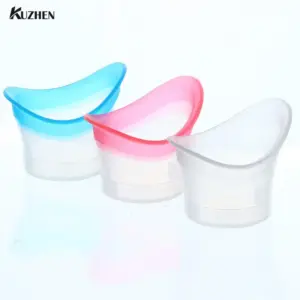 copo de lavagem ocular de silicone
