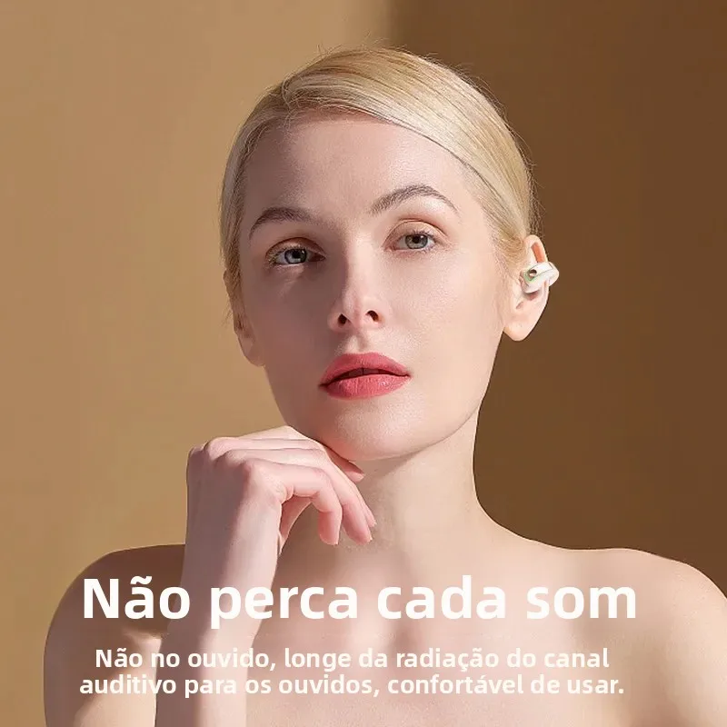 Fone de Ouvido com Clip Condução Óssea TWS Bluetooth - Imagem 4