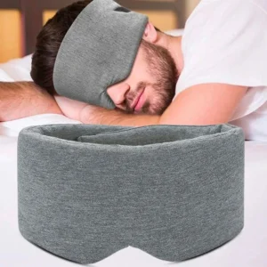máscara de olhos de algodão para dormir