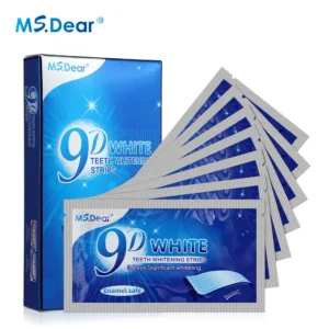 kit dental clareador de dentes gel em tiras