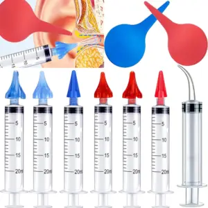 kit limpeza de ouvido com água