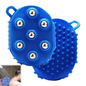 escova massageadora manual dupla face