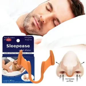 dilatador nasal de silicone anti-ronco