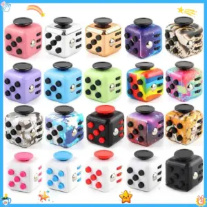 cubo antiestresse 6 em 1
