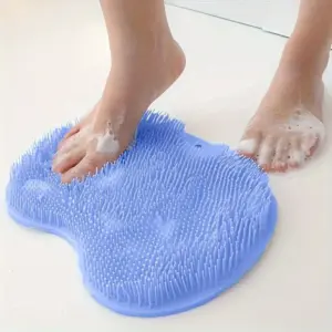tapete de chuveiro massageador de silicone