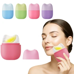 rolo de gelo facial de silicone