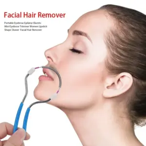 removedor de pelos faciais mola