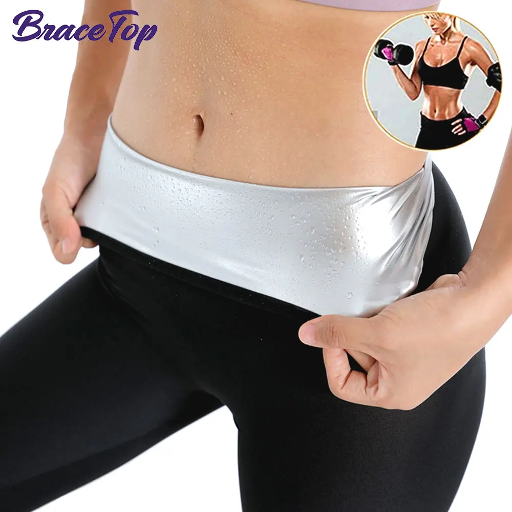 calça sauna feminina cintura alta
