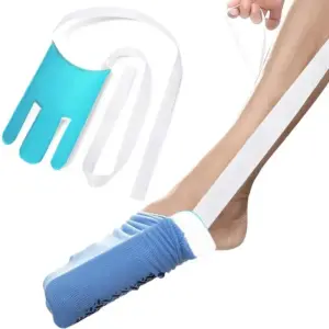 auxiliar de meias com alça ergonômica