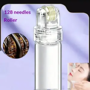 dispositivo derma roller 128 agulhas