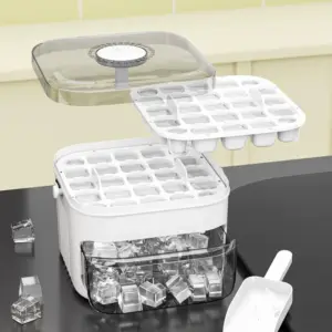 bandeja de cubos de gelo compacta