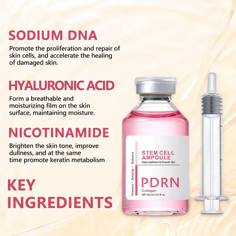 Sérum Facial PDRN Células-Tronco Colágeno 30ml - Imagem 4