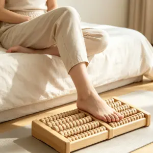 rolo massageador de pés