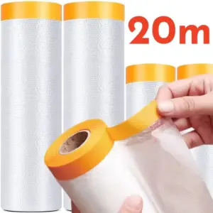 rolo de filme de mascaramento pré-enrolado