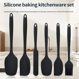 conjunto de utensílios de silicone cozinha