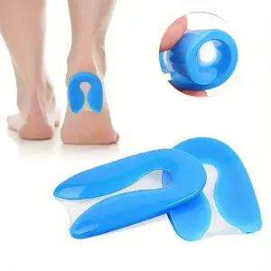 protetor de calcanhar silicone em U