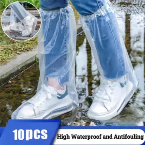 capa de chuva descartável para sapatos