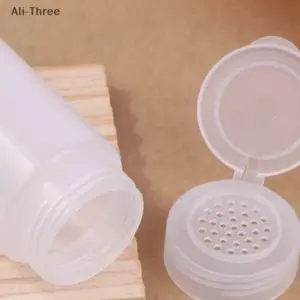 frasco recarregável para pó cosmético