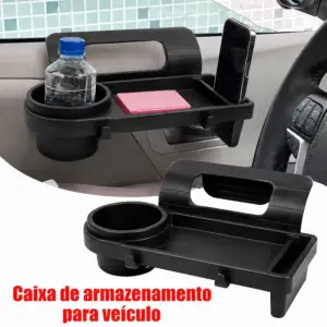 suporte para copos organizador de janela de carro