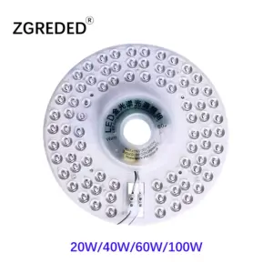 painel de luz led redondo para teto
