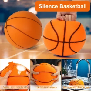 bola de espuma silenciosa basquete