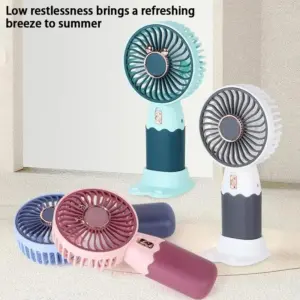 ventilador elétrico mini portátil usb