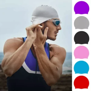 touca natação silicone adulto unissex