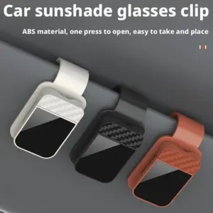 suporte de óculos para carro clipe