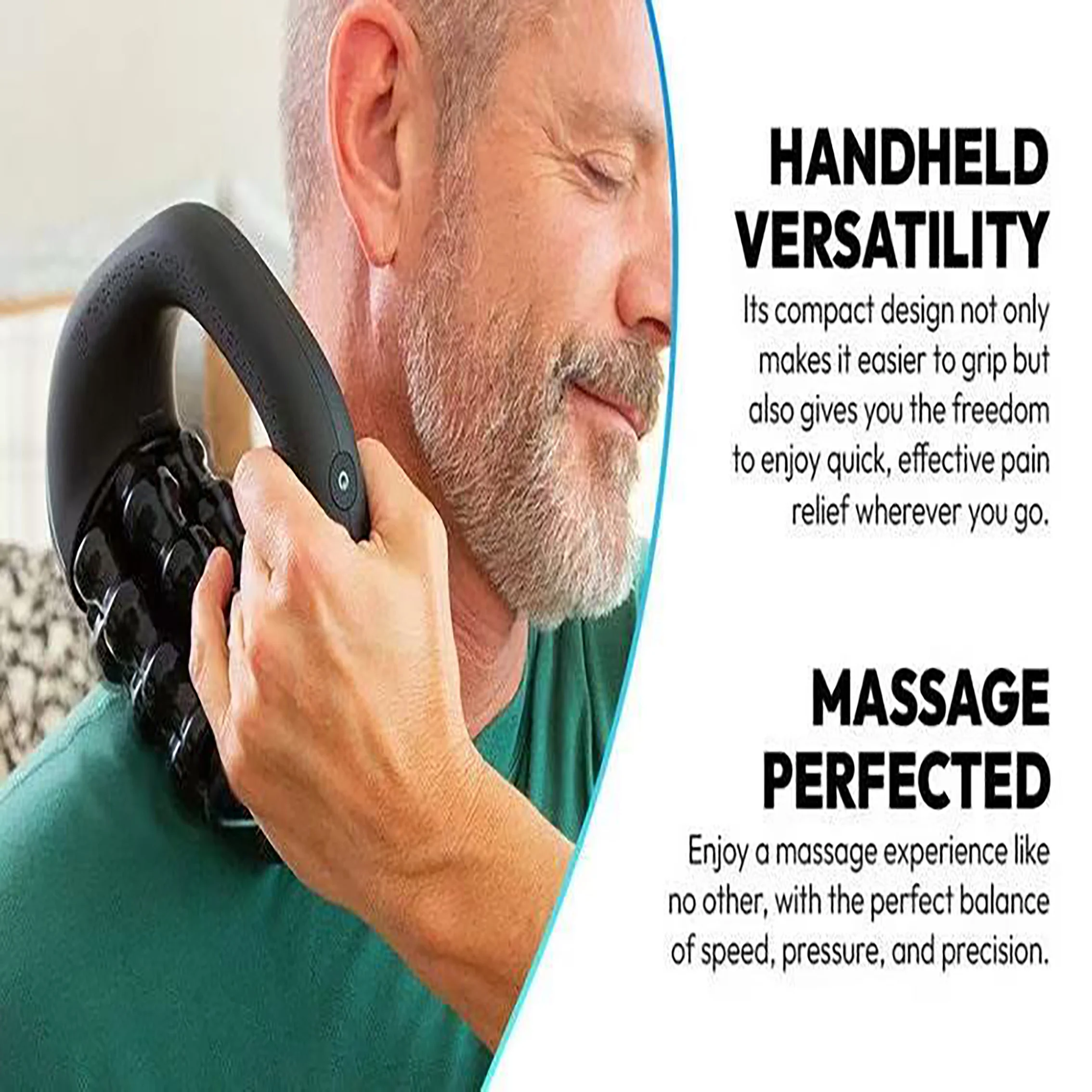 Massageador Elétrico de Percussão Rolante Portátil - Imagem 6
